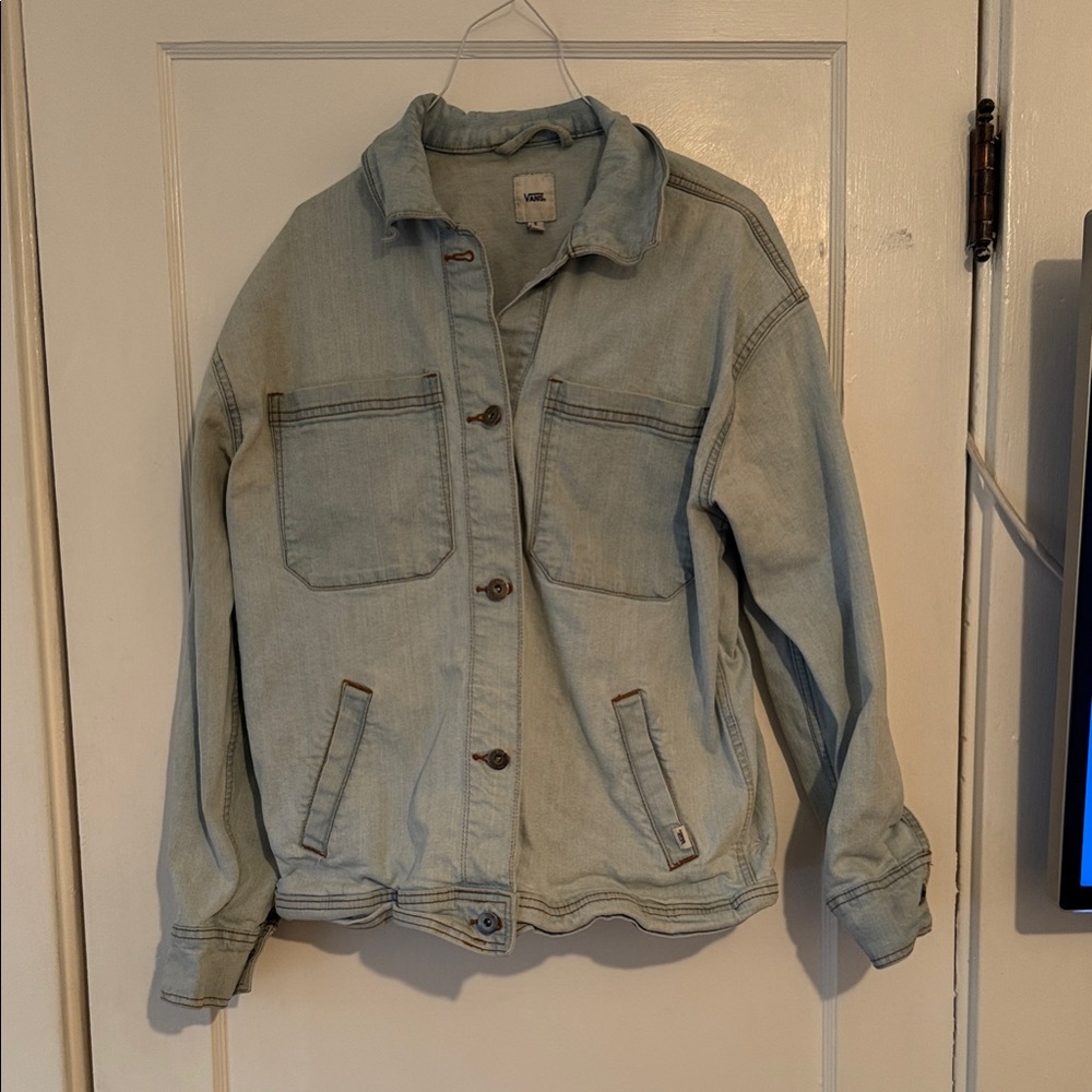 Vans Light Blue Jean Jacket USED